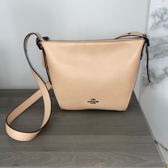 Coach Leather Dufflette - Picture 1 of 5